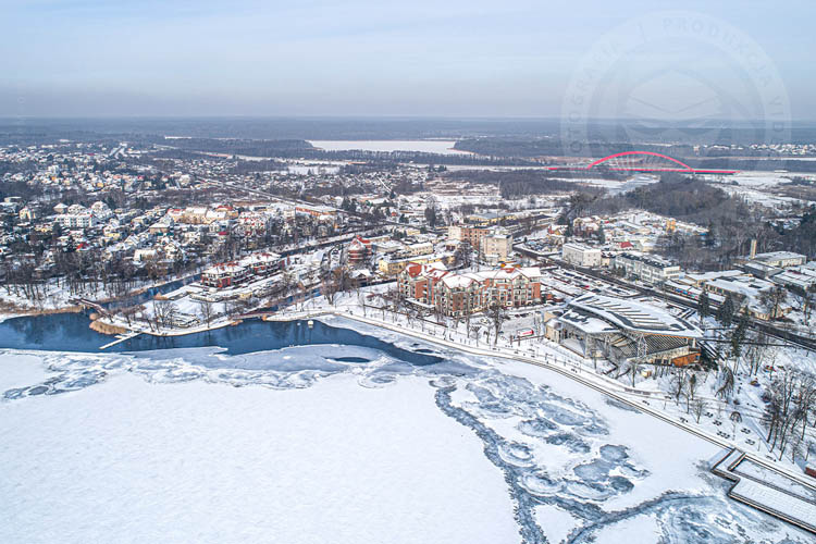 ostroda zima panorama